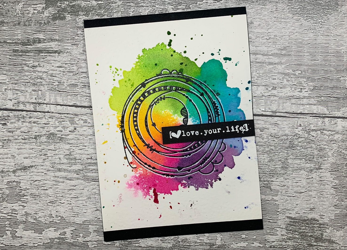 Tracey Hey "Beautiful Chaos" A5 Stamp Set - Image 9
