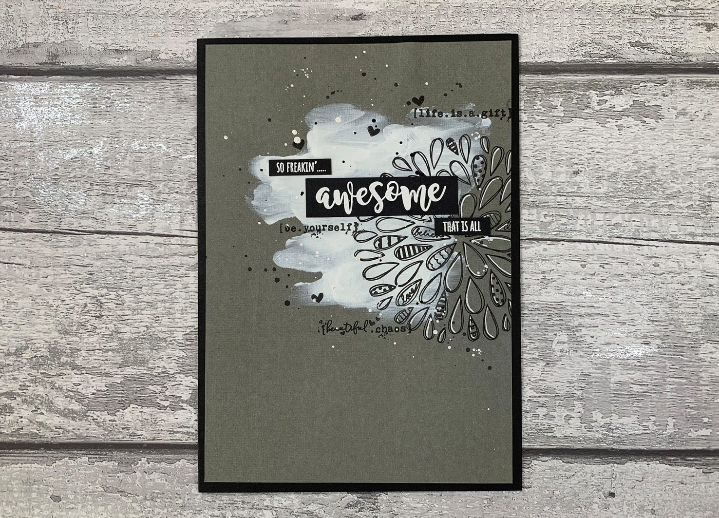 Tracey Hey "Beautiful Chaos" A5 Stamp Set - Image 3