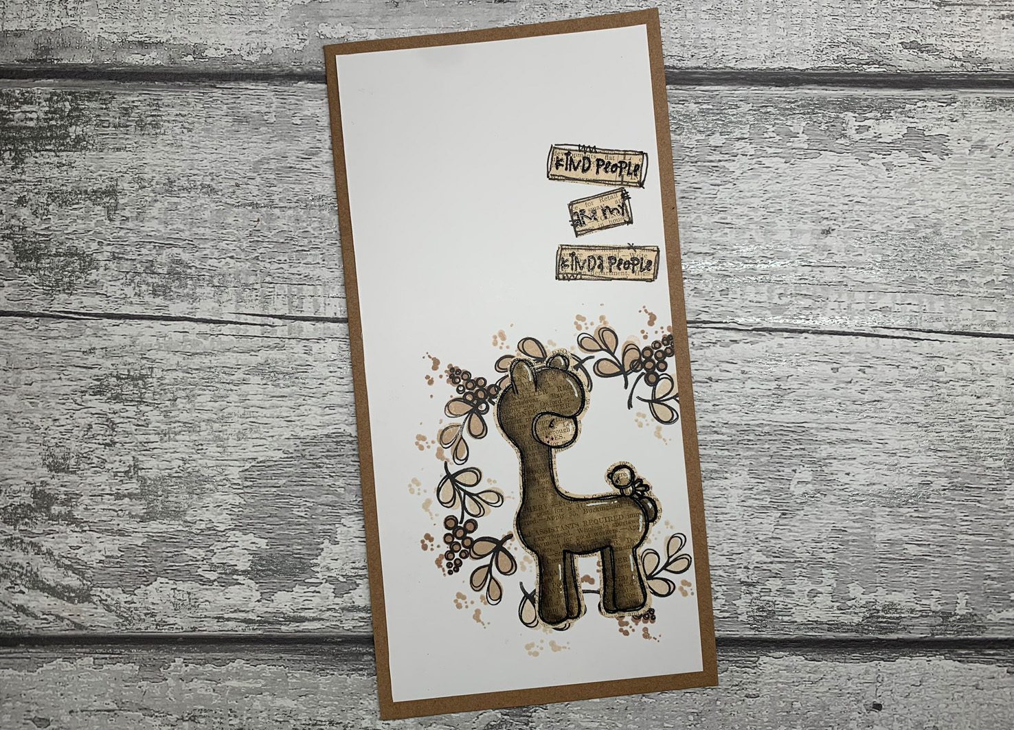 Tracey Hey "Friends" A5 Stamp Set - Image 5