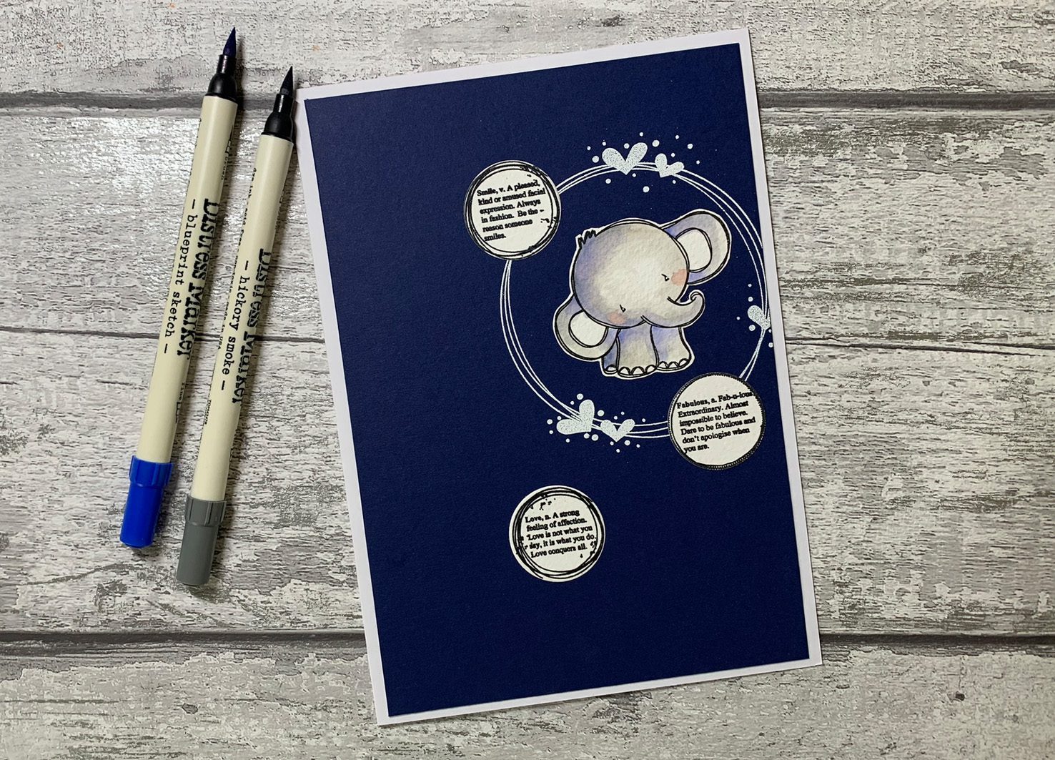 Tracey Hey "Mwah" A5 Stamp Set - Image 7