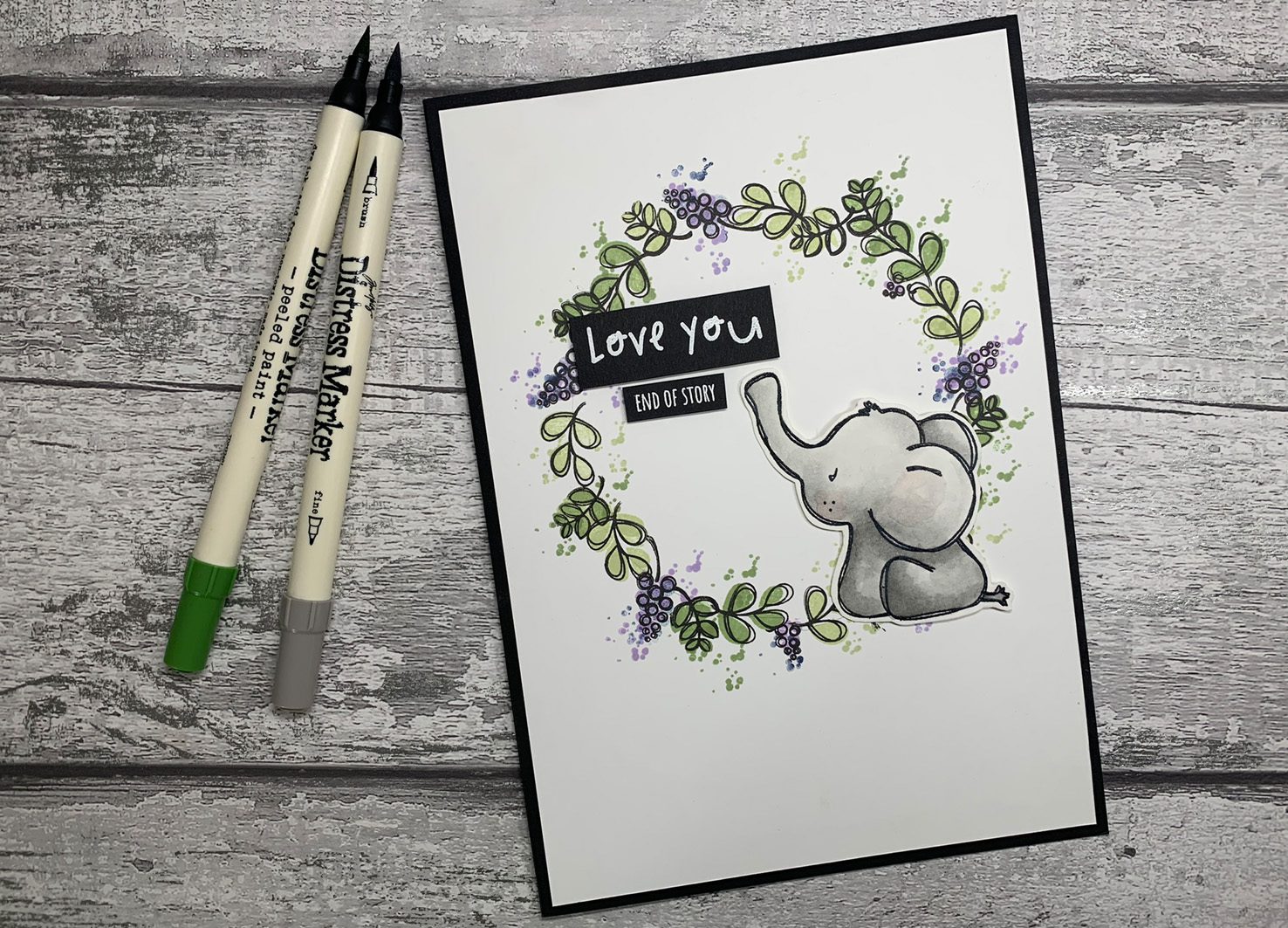 Tracey Hey "Mwah" A5 Stamp Set - Image 8