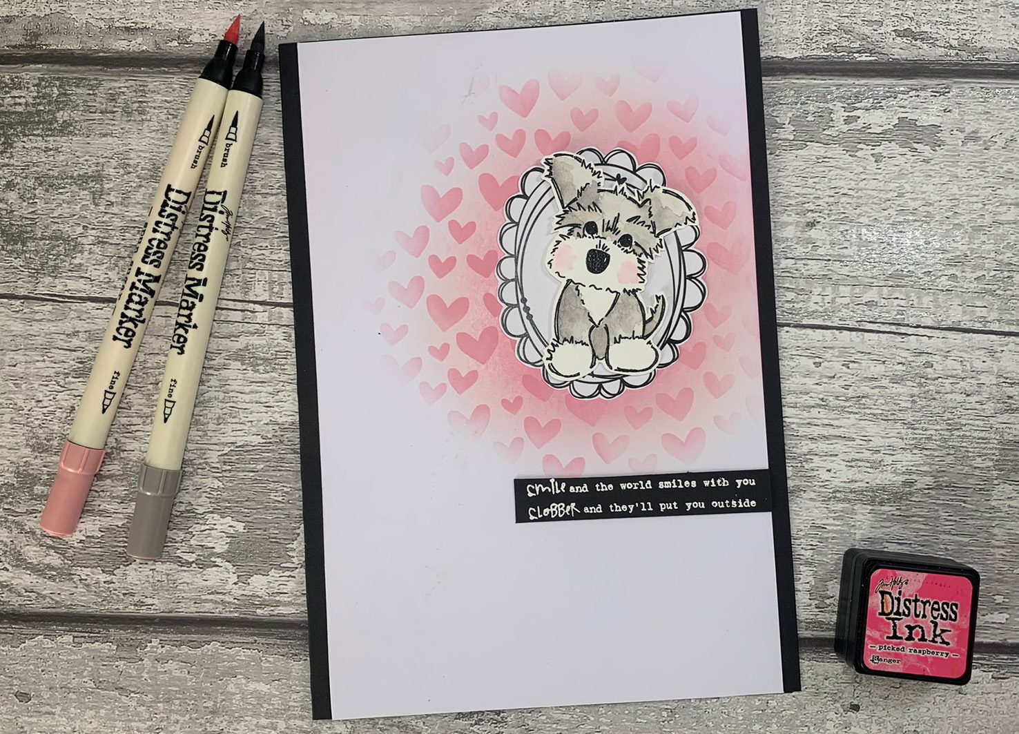 Tracey Hey "Pawfect Pups" A6 Stamp Set - Image 7