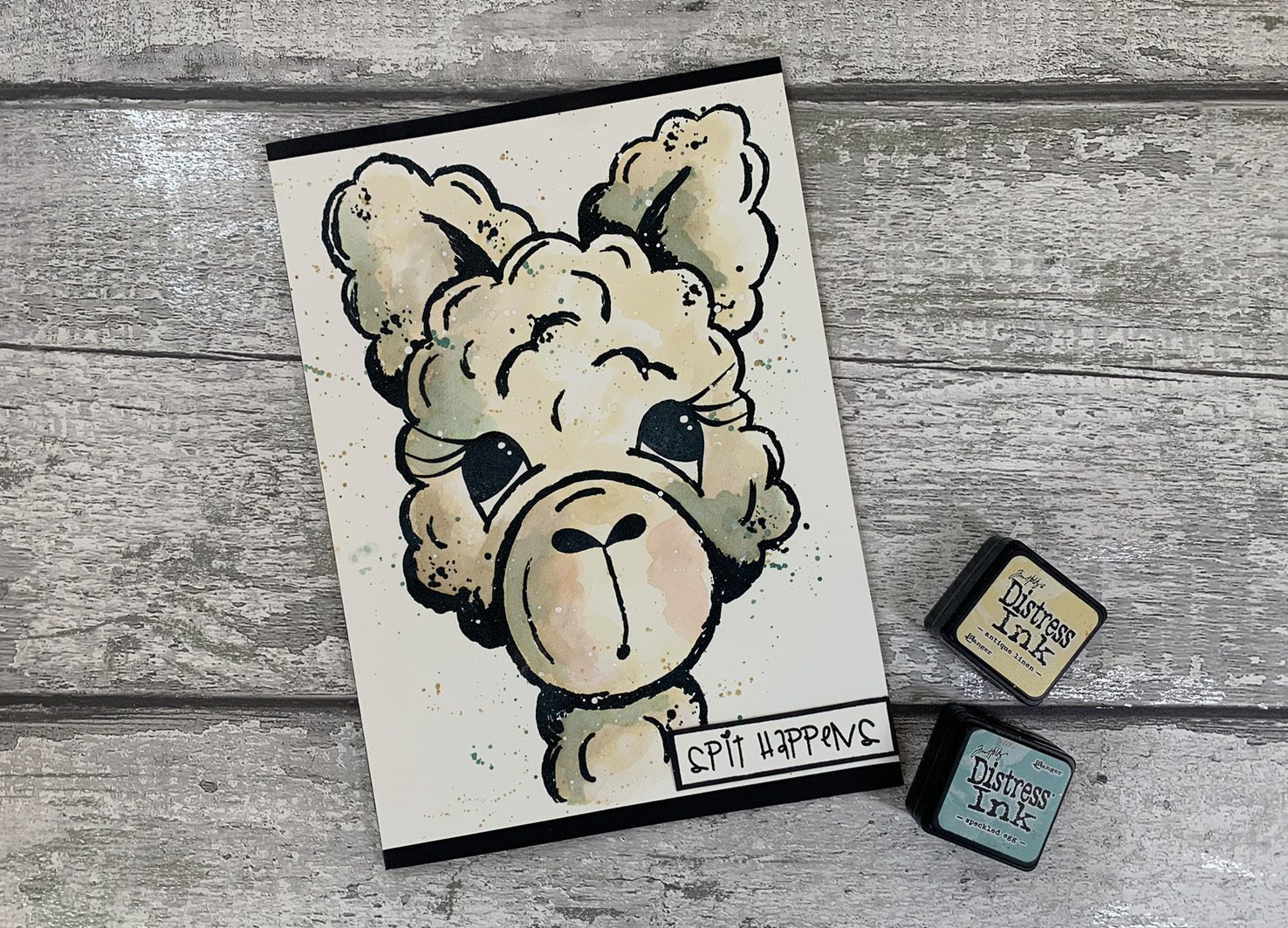 Tracey Hey "Alpaca" A5 Stamp Set - Image 4