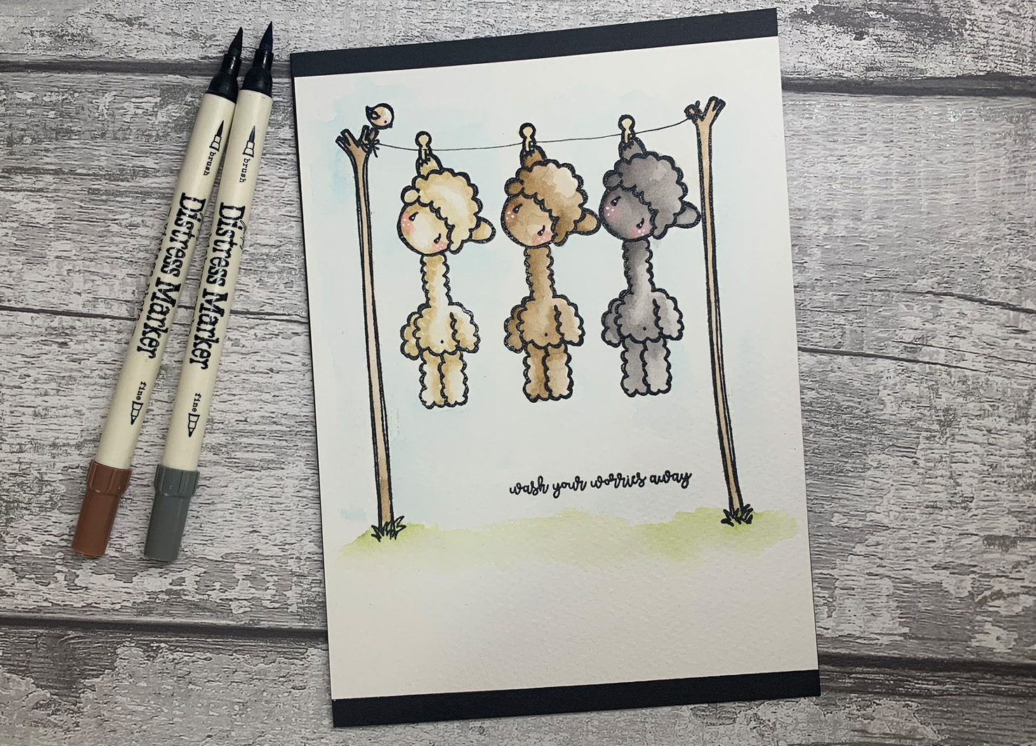 Tracey Hey "Hang In There" A5 Stamp Set - Image 3