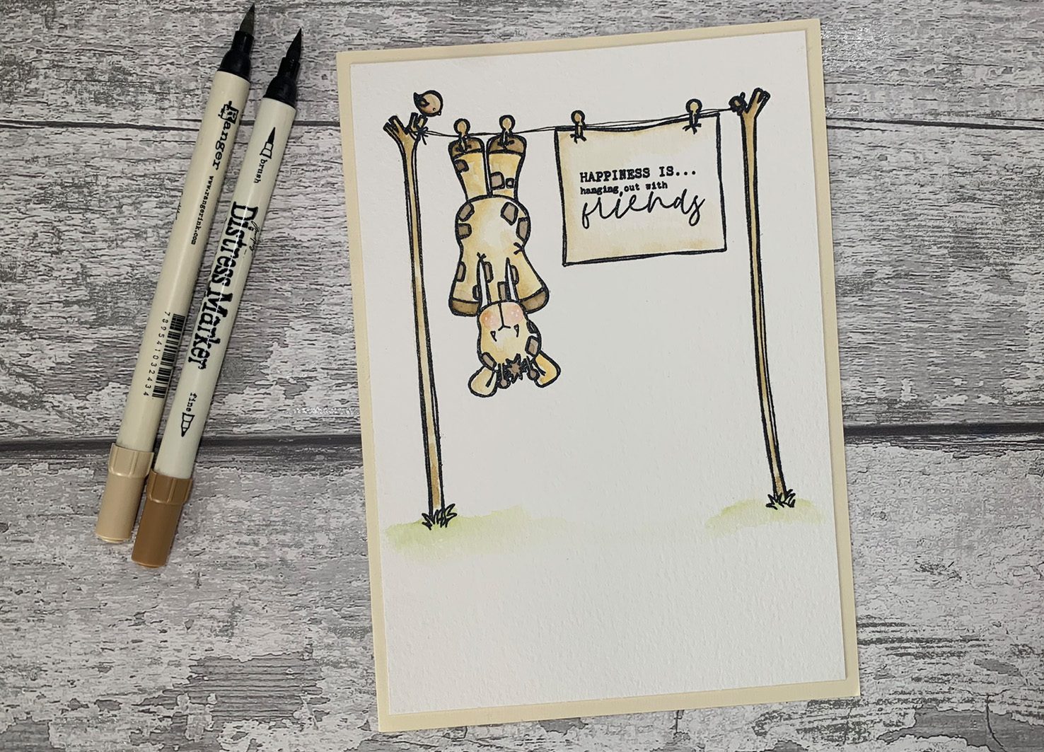 Tracey Hey "Hang In There" A5 Stamp Set - Image 6