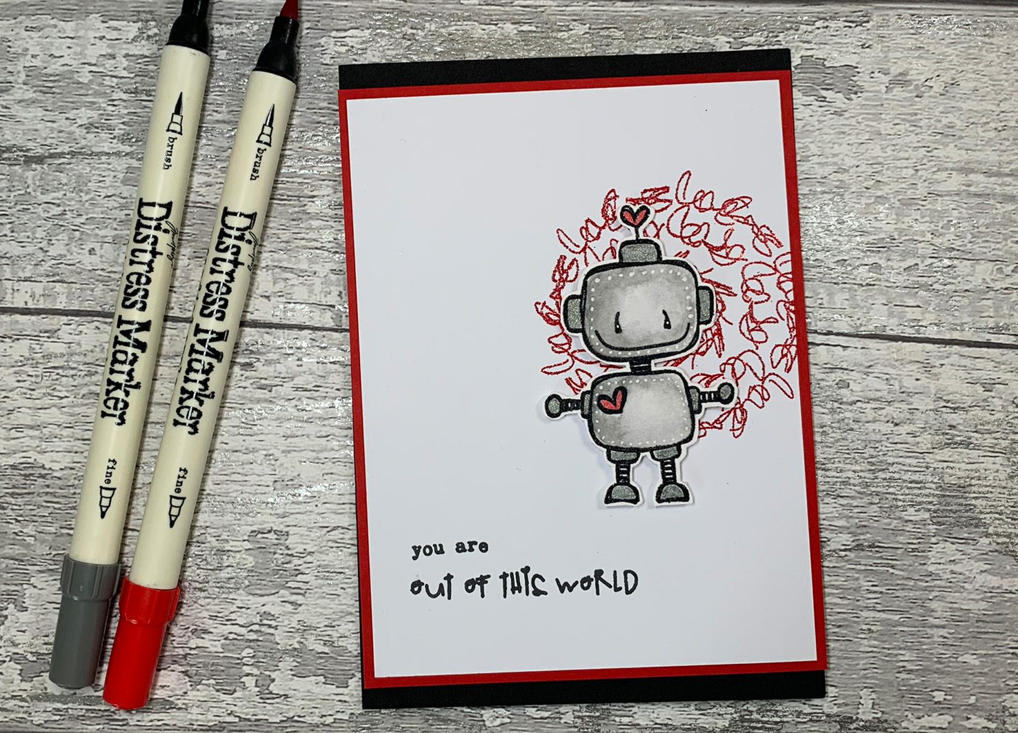 Tracey Hey "Out Of This World" A6 Stamp Set - Image 5