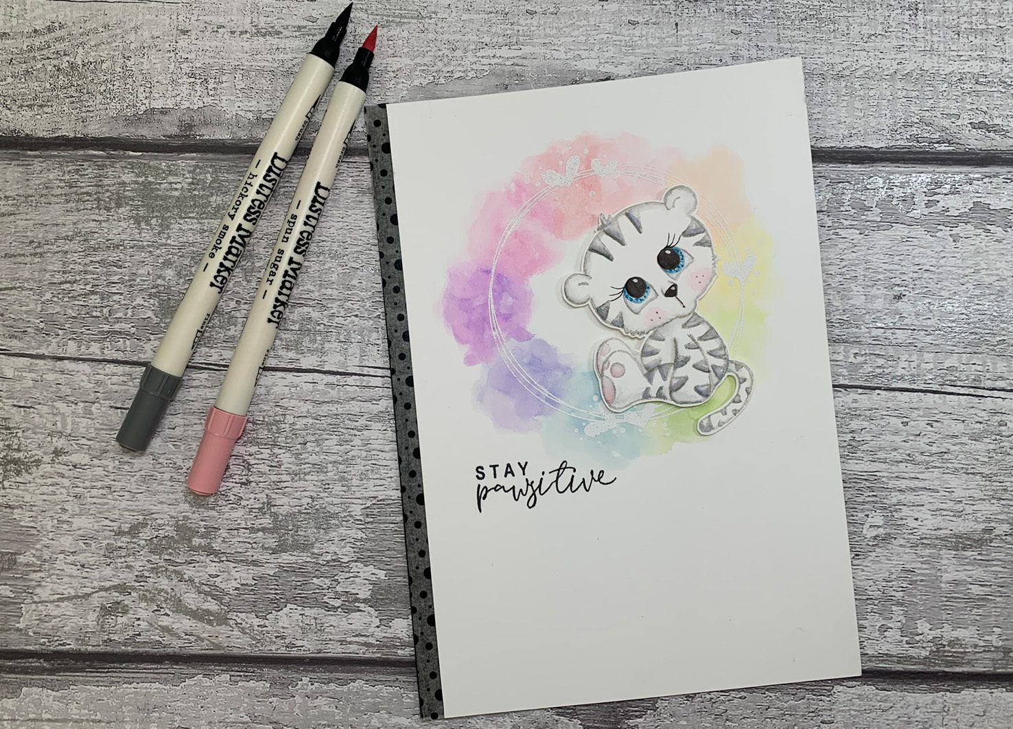 Tracey Hey "Catitude" A5 Stamp Set - Image 3
