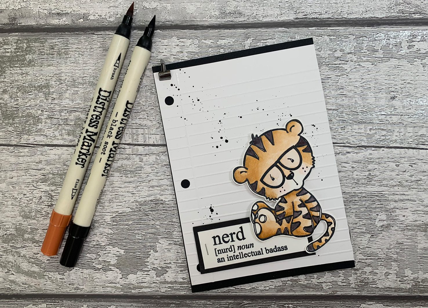 Tracey Hey "Catitude" A5 Stamp Set - Image 4