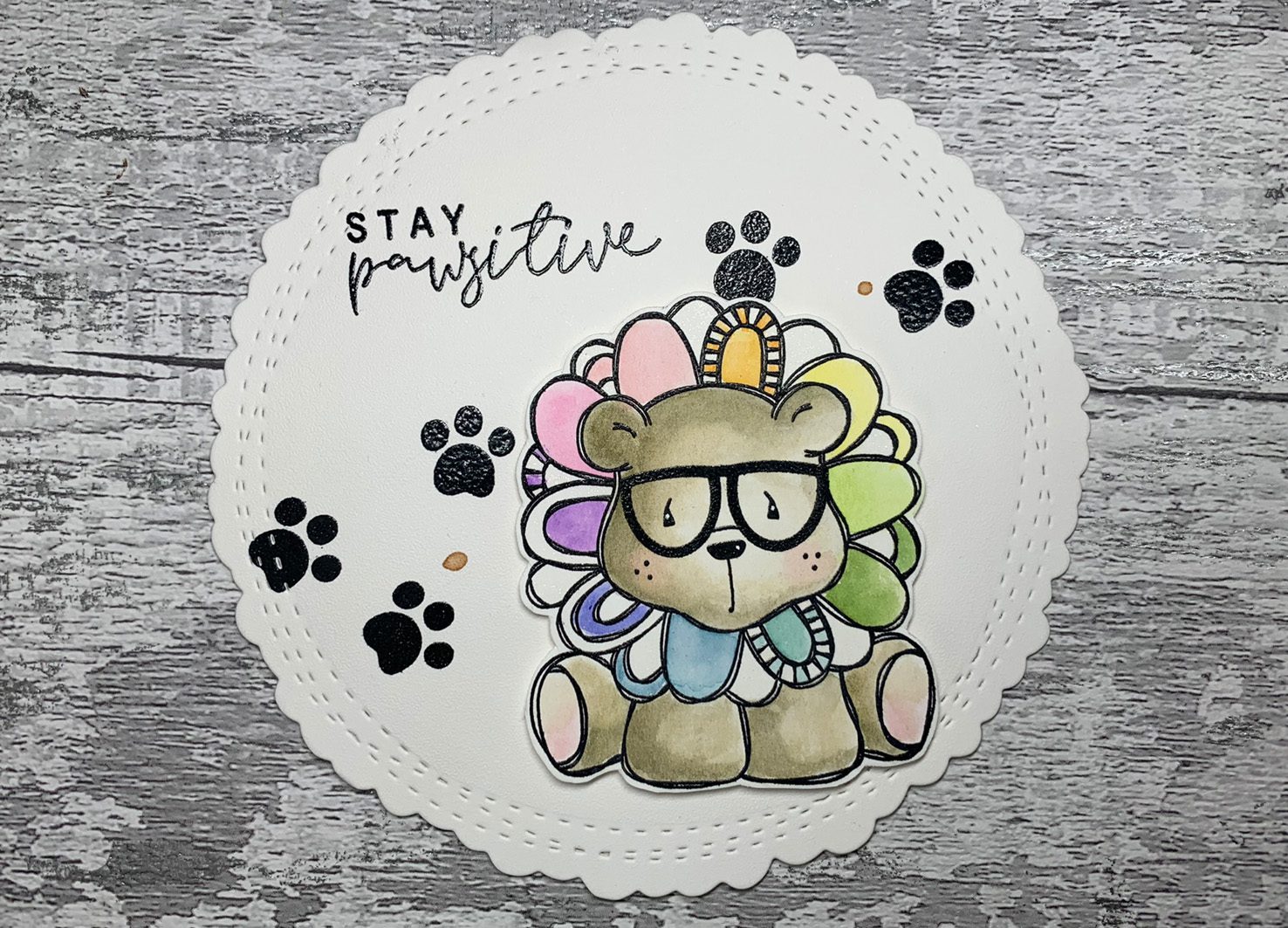 Tracey Hey "Catitude" A5 Stamp Set - Image 5