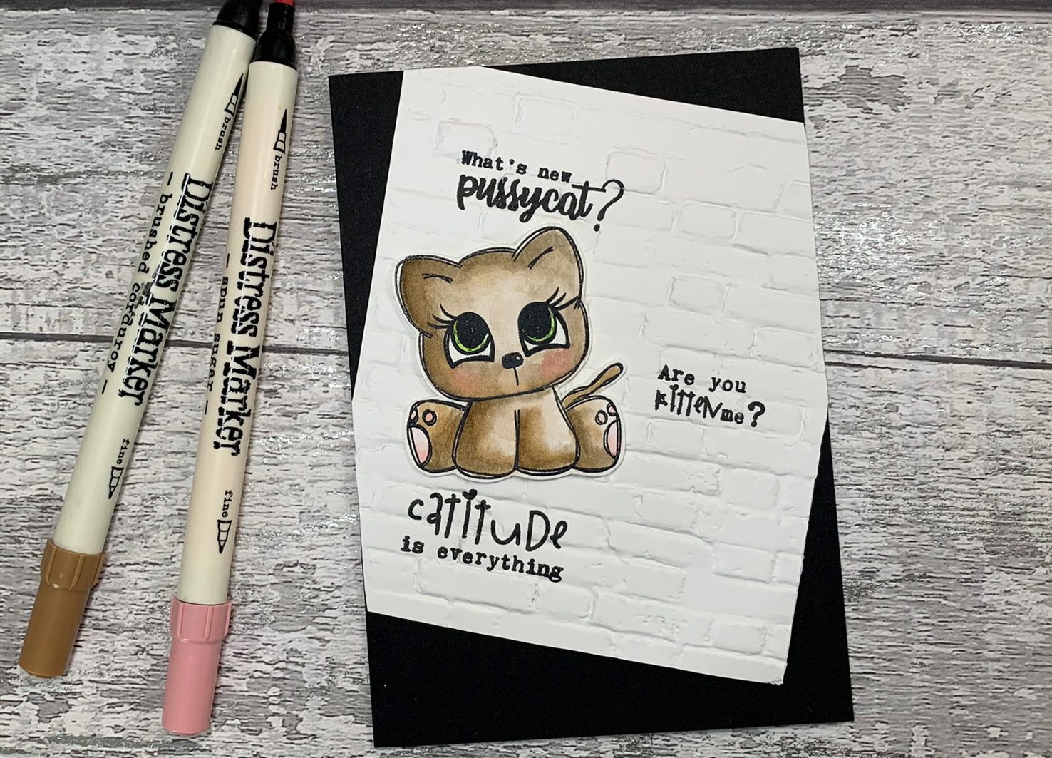 Tracey Hey "Catitude" A5 Stamp Set - Image 8
