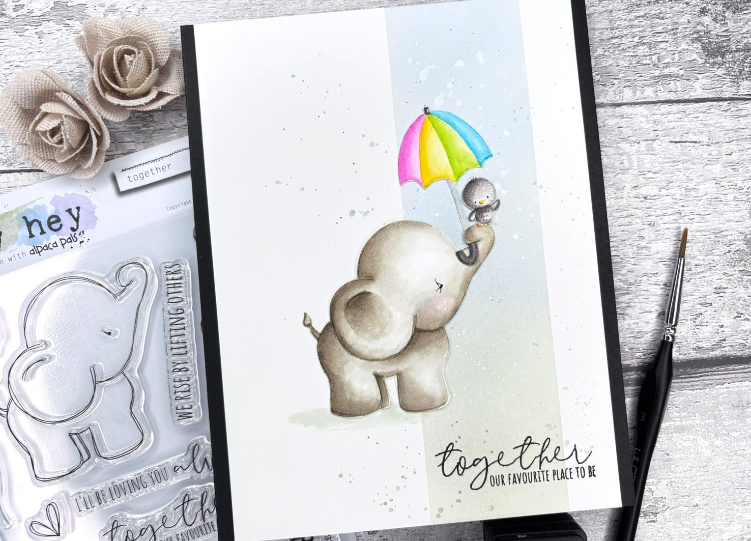 Tracey Hey "Together" A5 Stamp Set - Image 10
