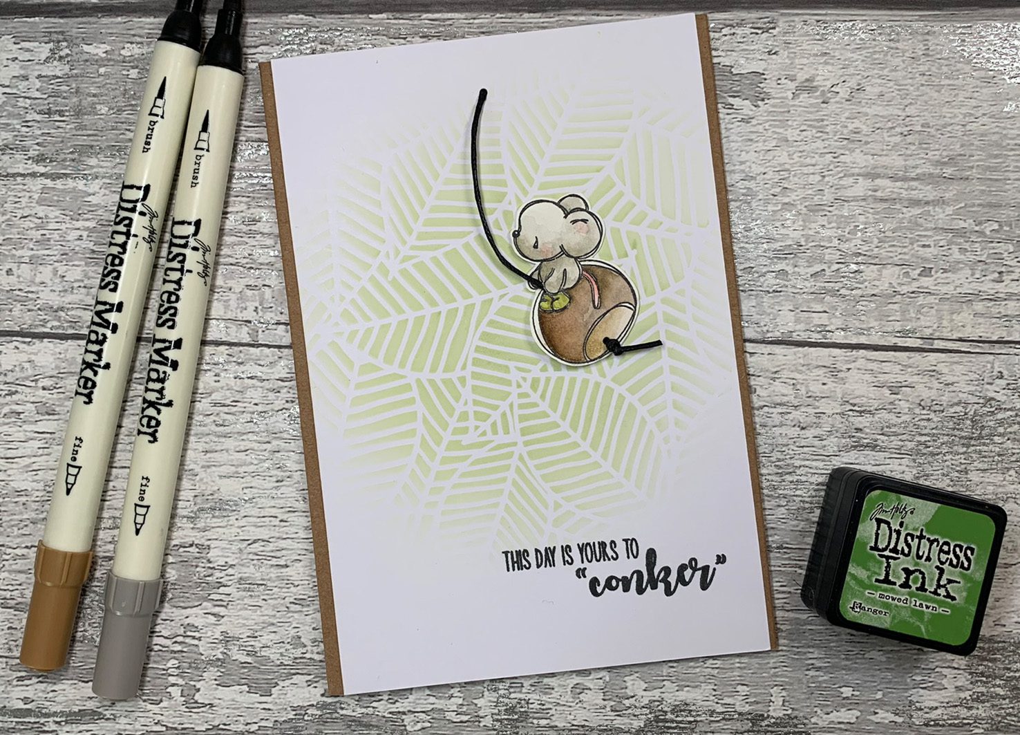 Tracey Hey "I Conkered" A6 Stamp Set - Image 4