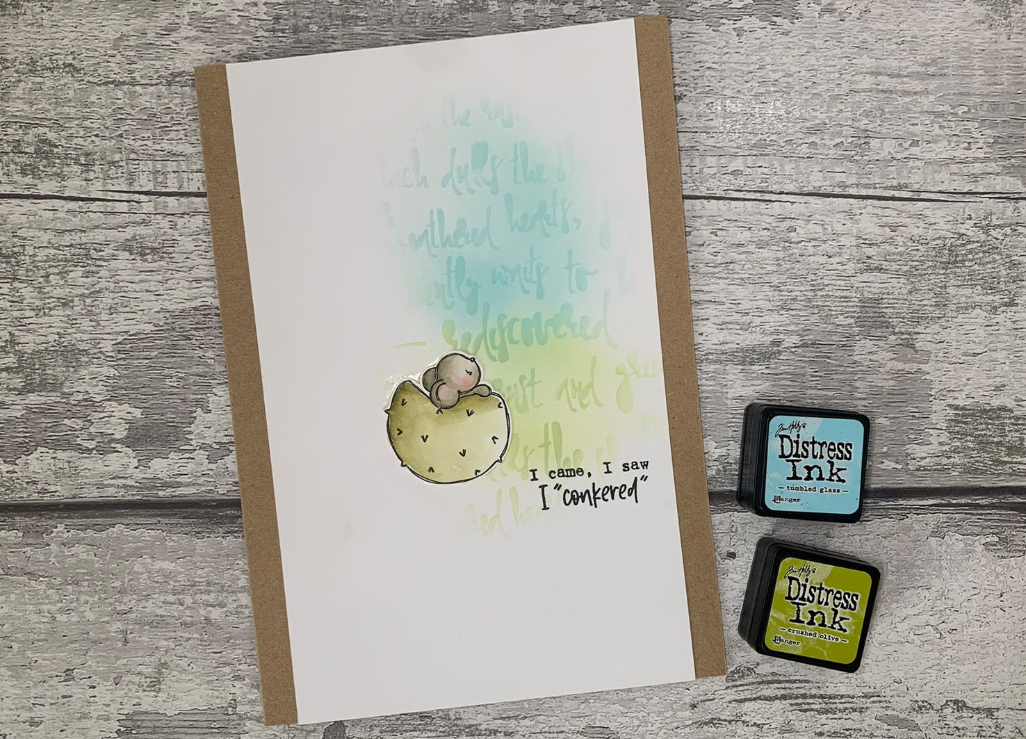Tracey Hey "I Conkered" A6 Stamp Set - Image 7