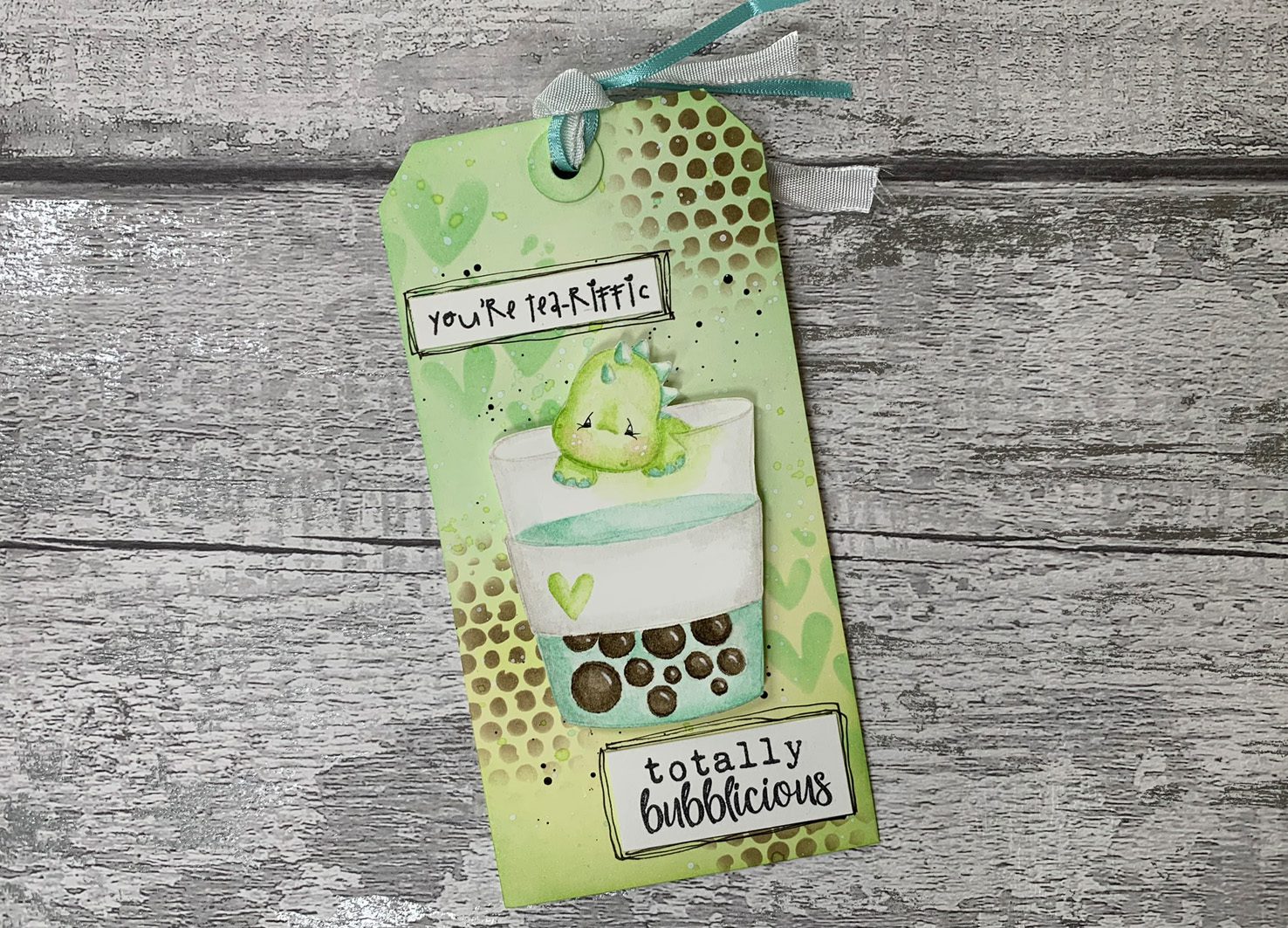 Tracey Hey "Teacup Treasures" A5 Stamp Set - Image 3
