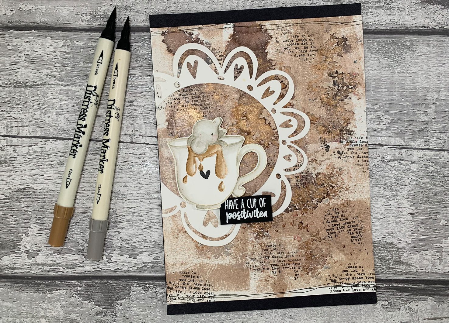 Tracey Hey "Teacup Treasures" A5 Stamp Set - Image 8