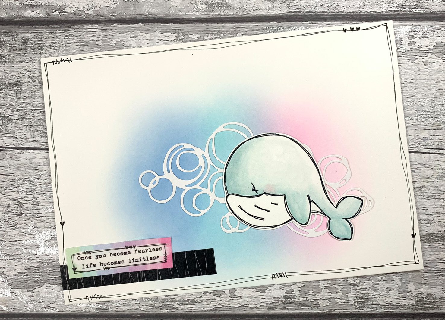 Tracey Hey "You Blow My Mind" A6 Stamp Set - Image 3