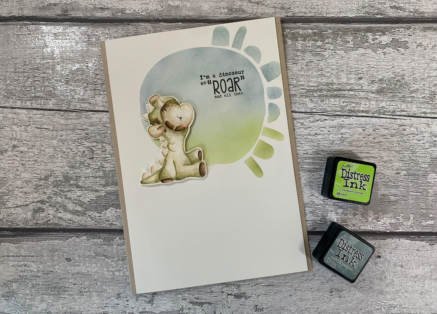Tracey Hey "Dino-mite" A5 Stamp Set - Image 7