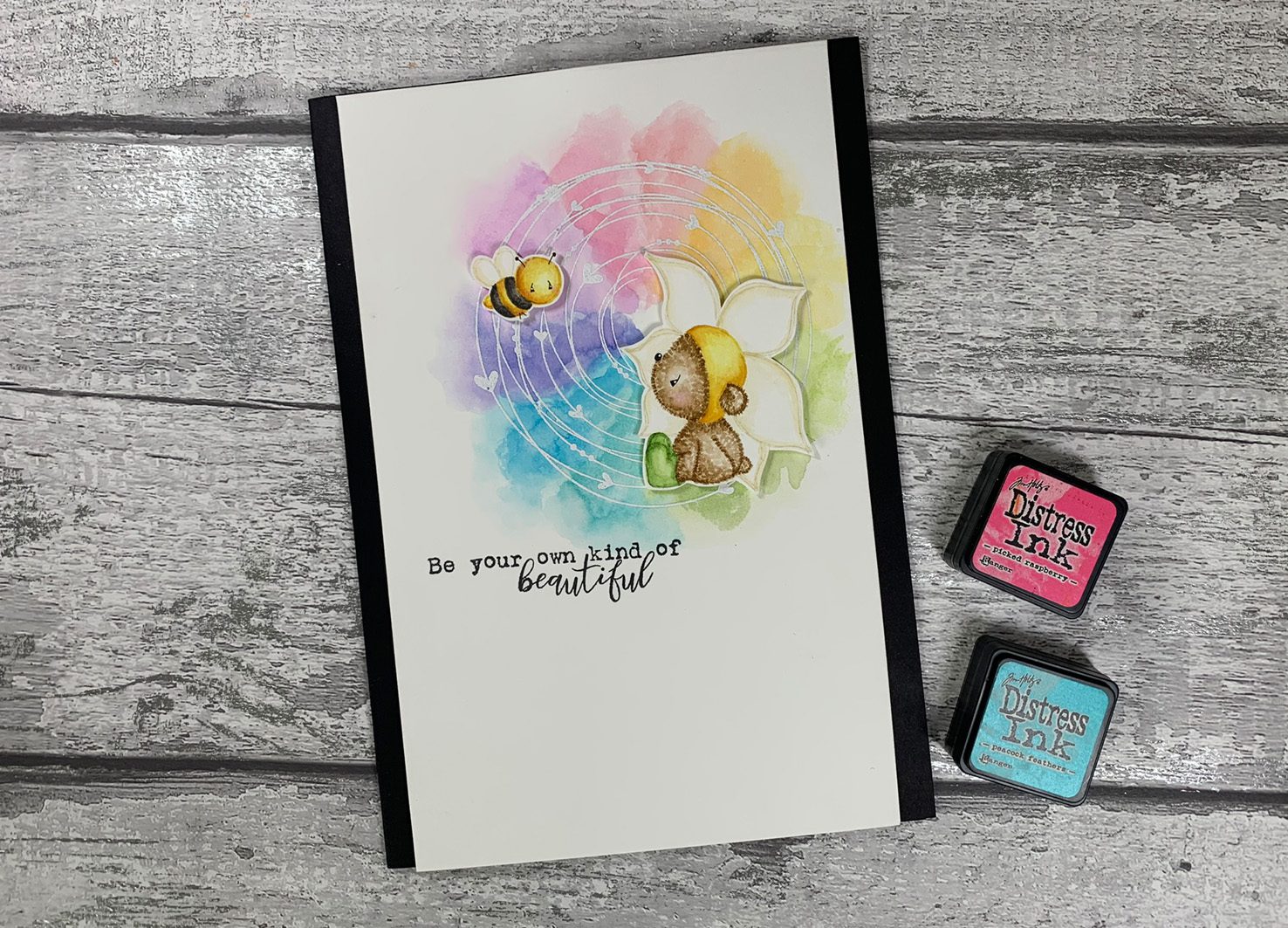 Tracey Hey "Hi Petal" A5 Stamp Set - Image 5
