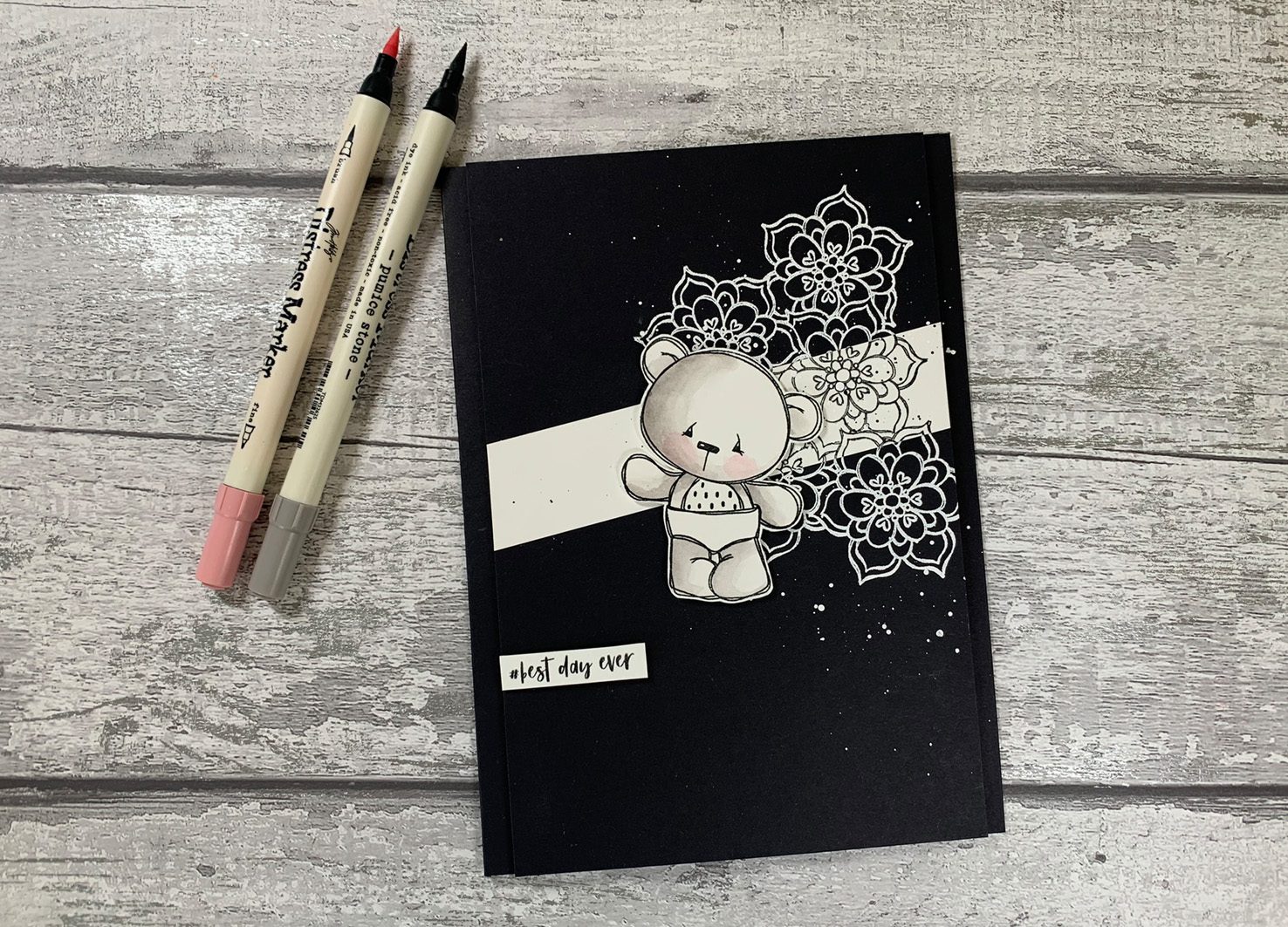 Tracey Hey "Happy Days" A6 Stamp Set - Image 4