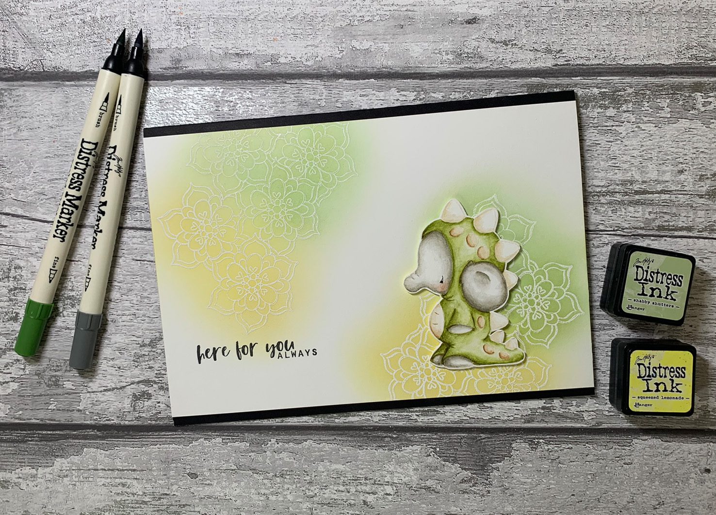 Tracey Hey "Happy Days" A6 Stamp Set - Image 6