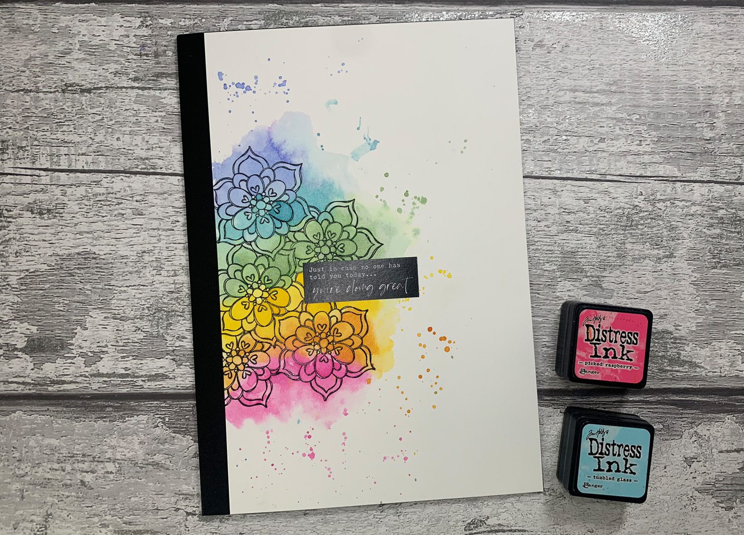 Tracey Hey "Happy Days" A6 Stamp Set - Image 7