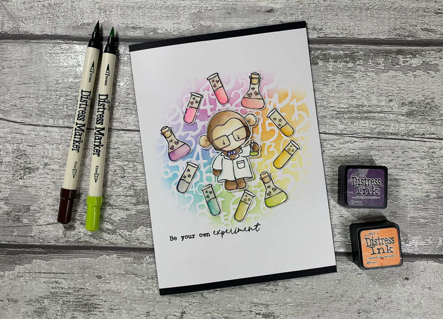 Tracey Hey "We've Got Chemistry" A5 Stamp Set - Image 6