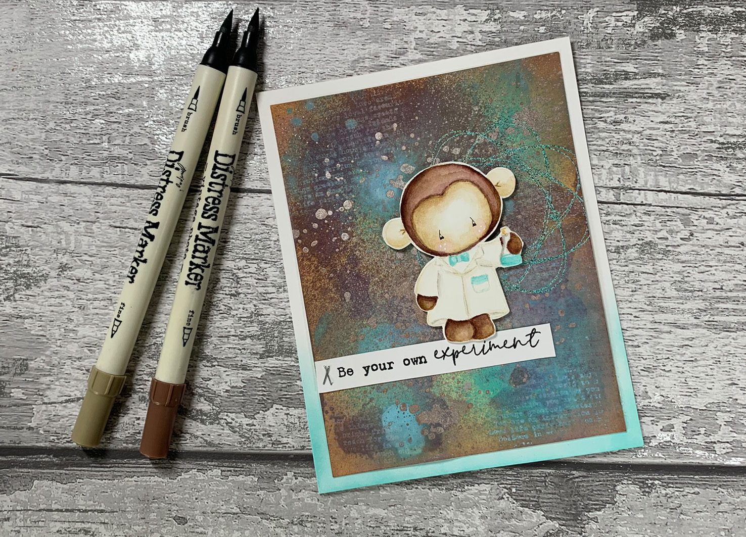 Tracey Hey "We've Got Chemistry" A5 Stamp Set - Image 8