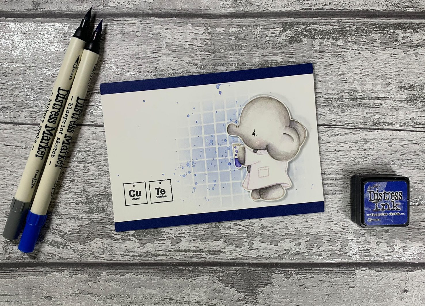 Tracey Hey "We've Got Chemistry" A5 Stamp Set - Image 9
