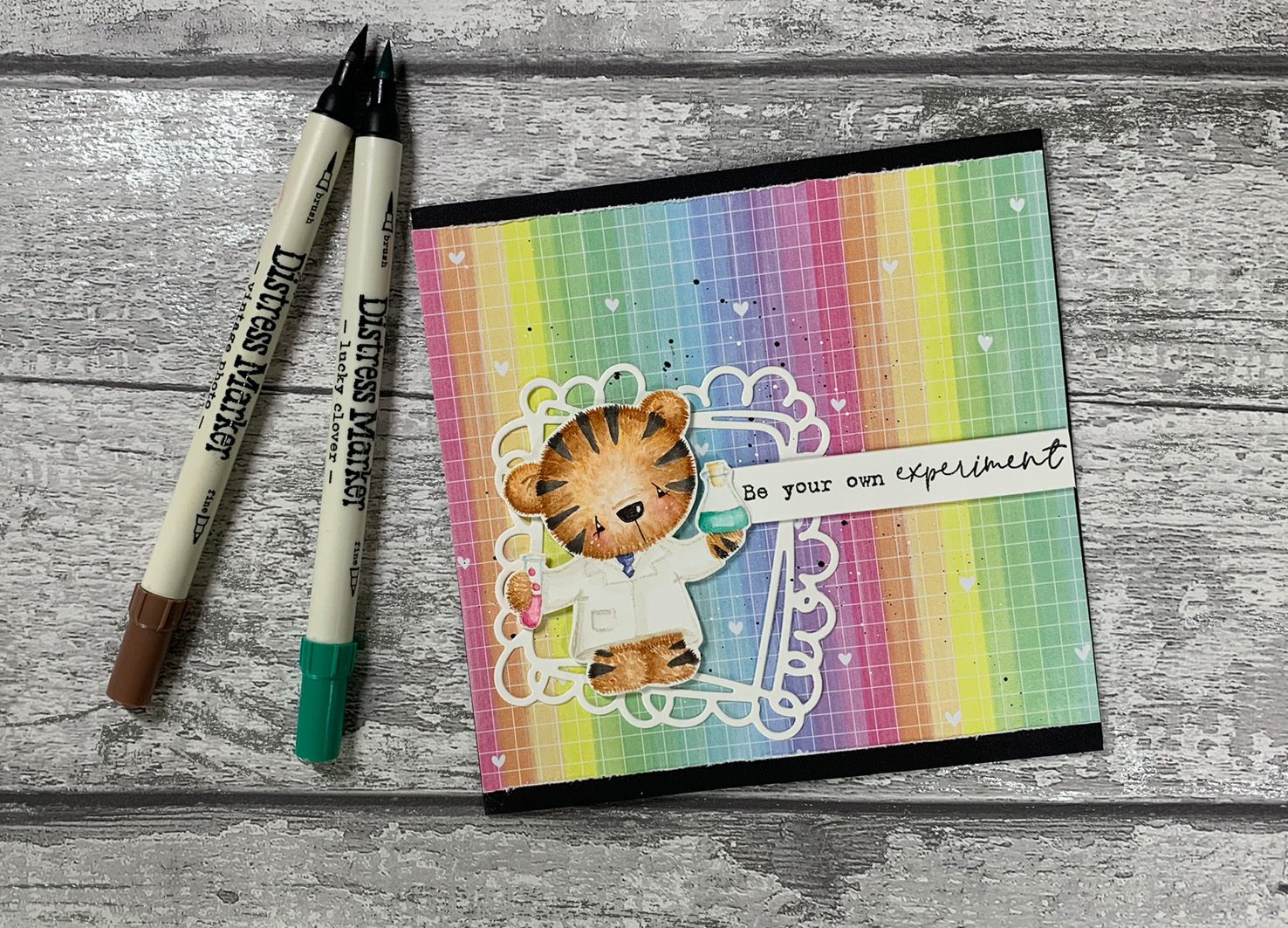 Tracey Hey "We've Got Chemistry" A5 Stamp Set - Image 10