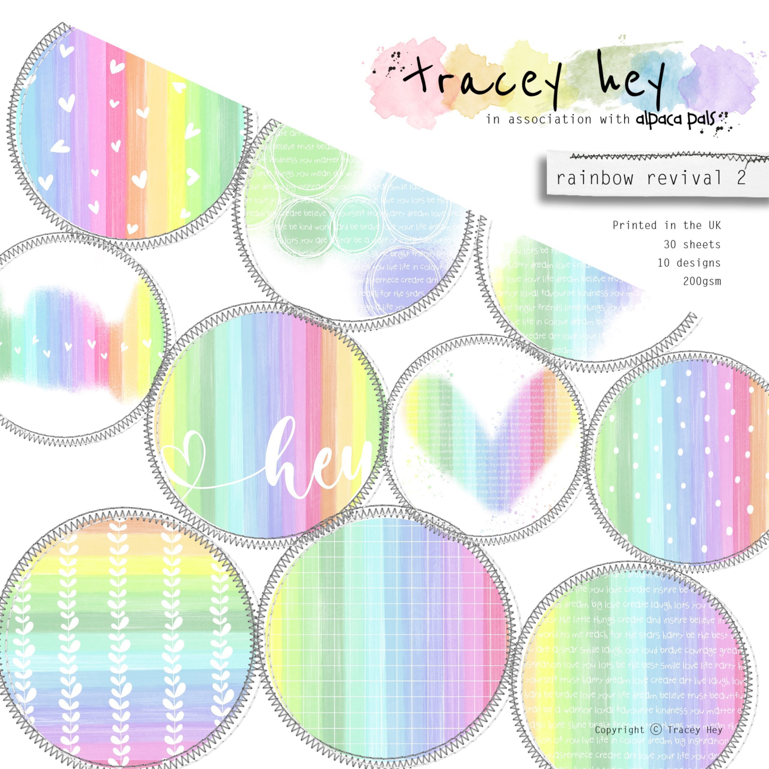 Paper Pad - Rainbow Revival 2