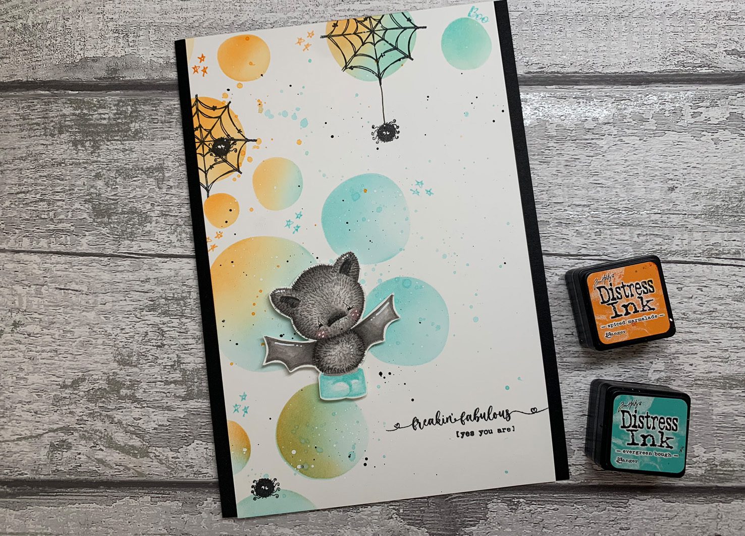 Tracey Hey "Batty About You" A6 Stamp Set - Image 4