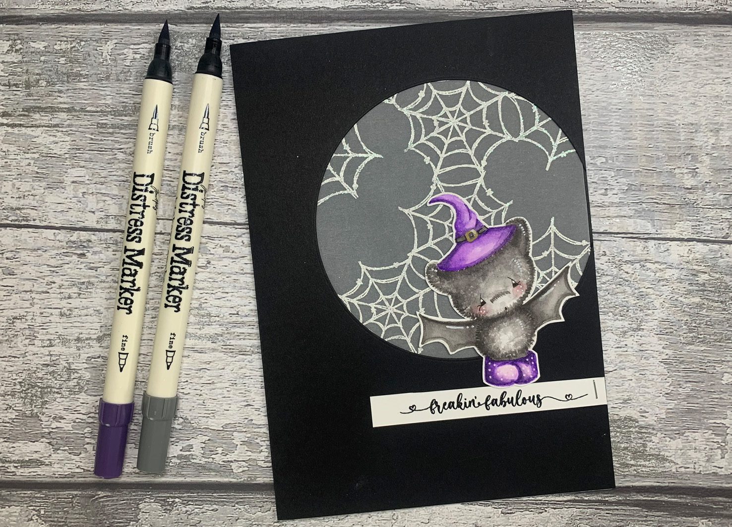 Tracey Hey "Batty About You" A6 Stamp Set - Image 6