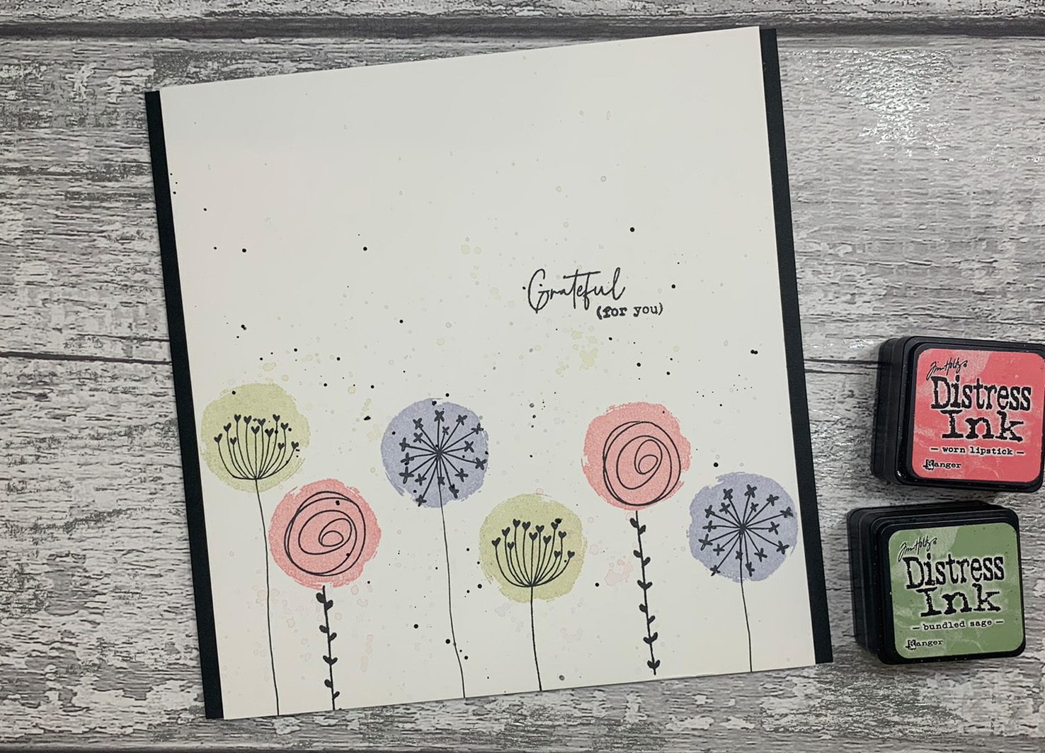 Tracey Hey "Grateful" A6 Stamp Set - Image 7