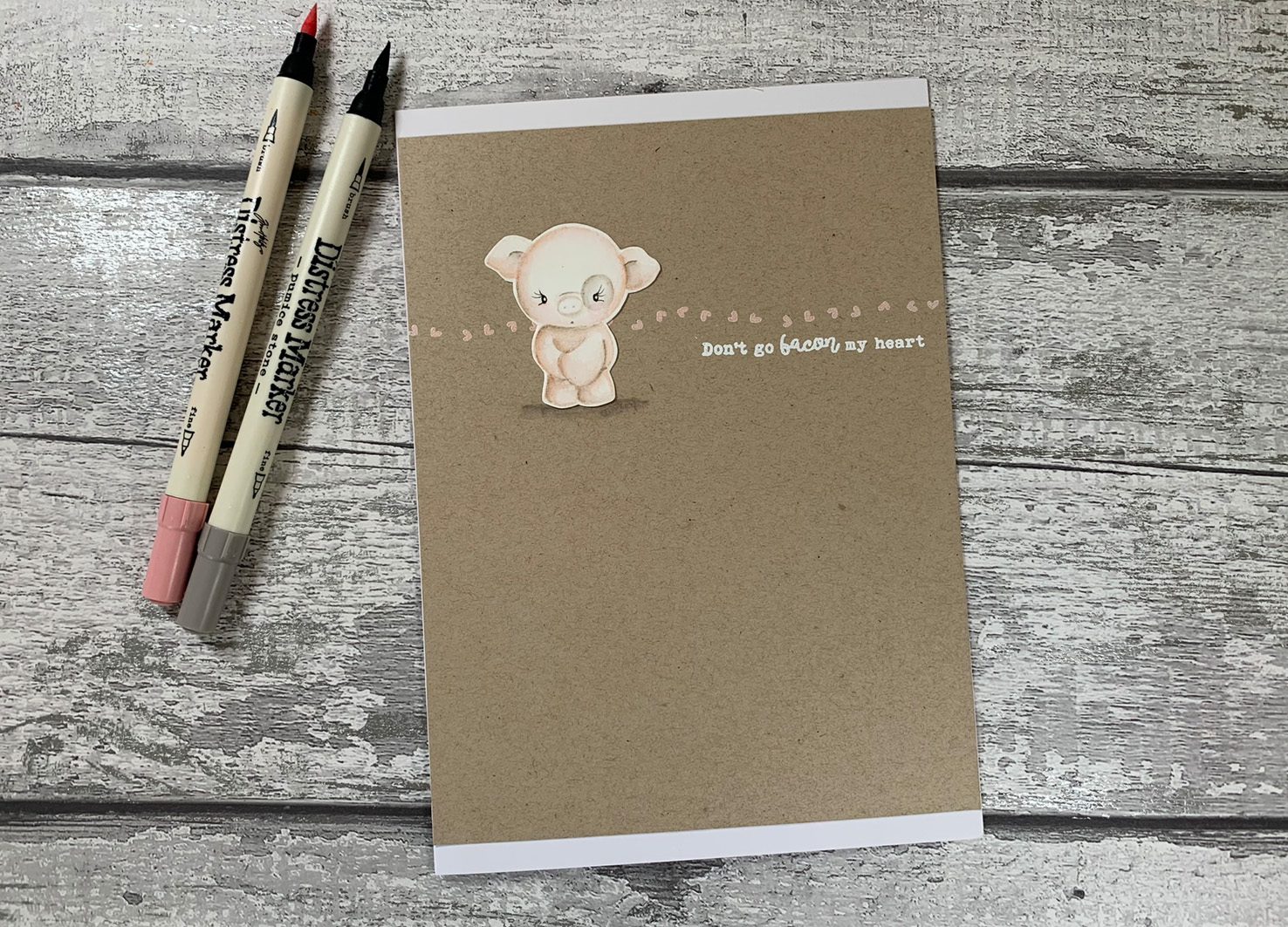 Tracey Hey "Streaky Bacon" A6 Stamp Set - Image 3