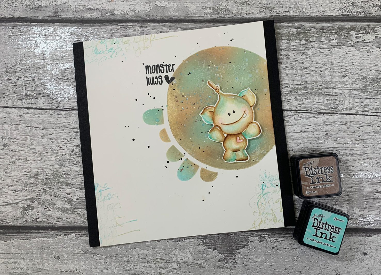 Tracey Hey "Monster Hugs" A5 Stamp Set - Image 5