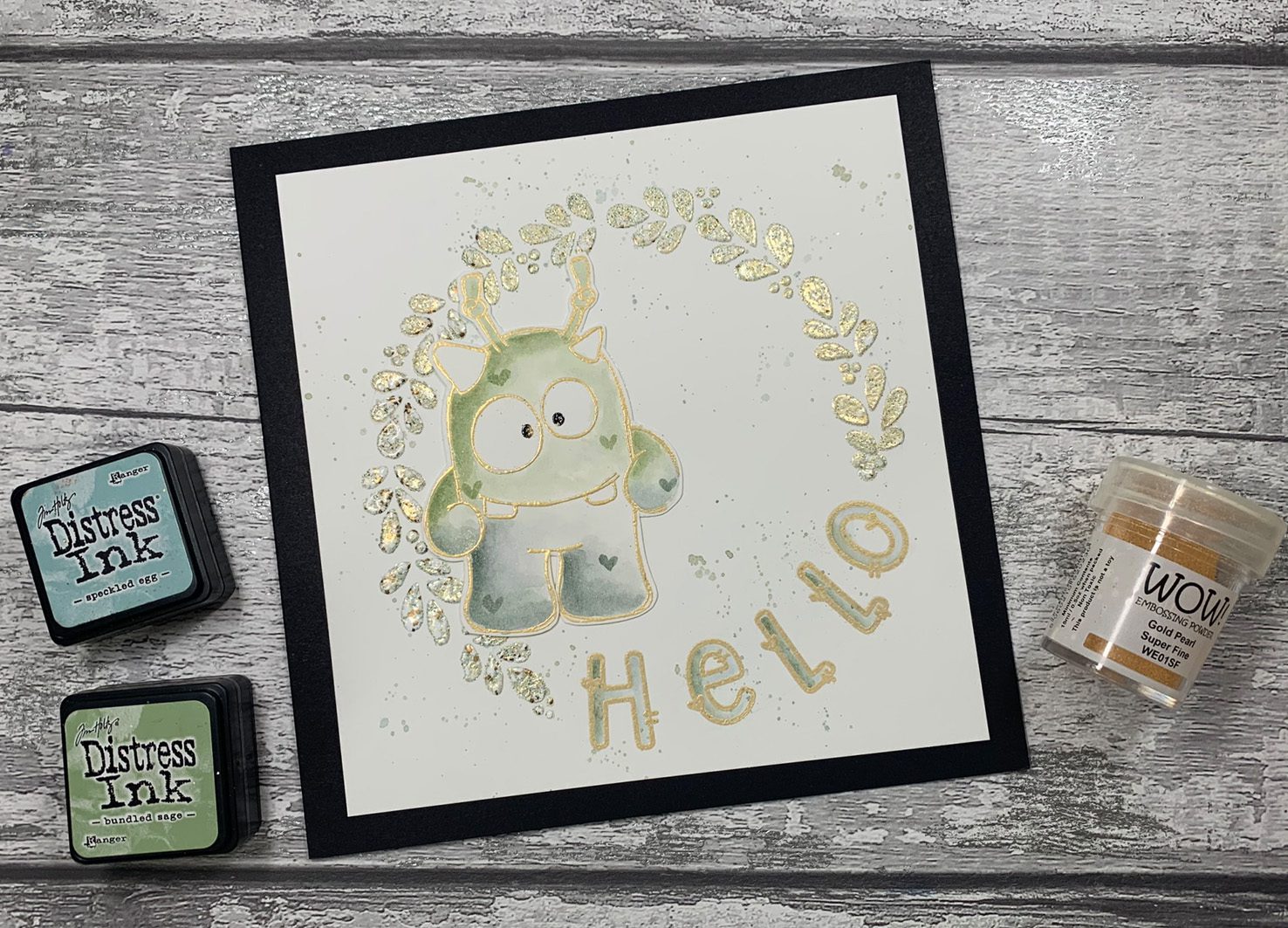Tracey Hey "Monster Hugs" A5 Stamp Set - Image 7