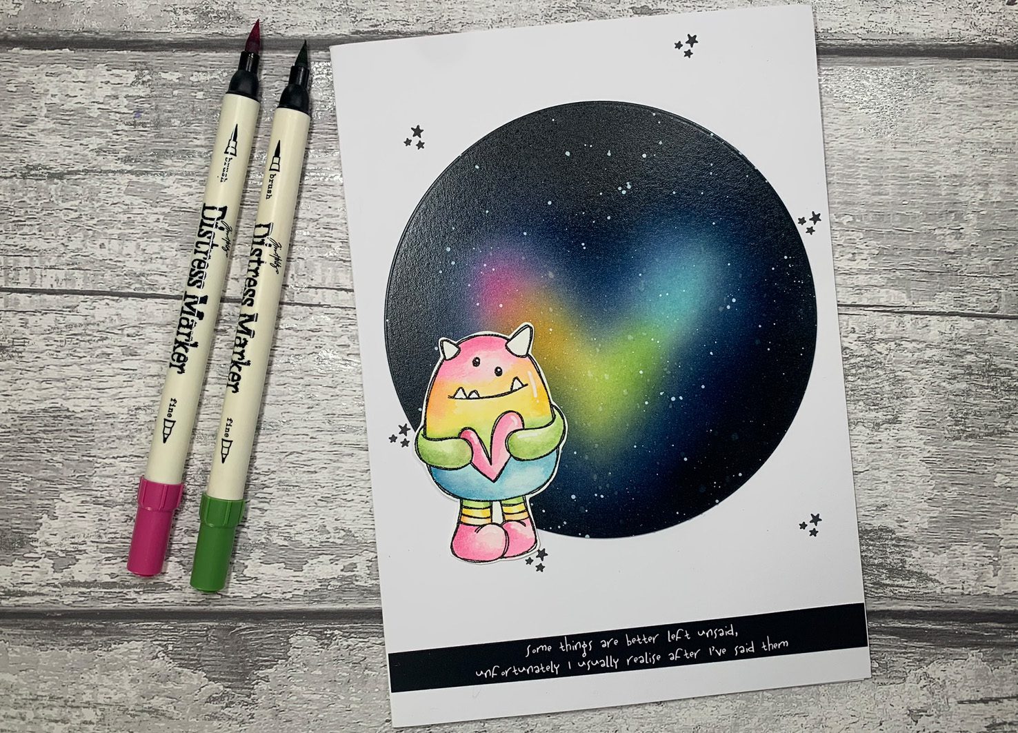 Tracey Hey "Monster Hugs" A5 Stamp Set - Image 8