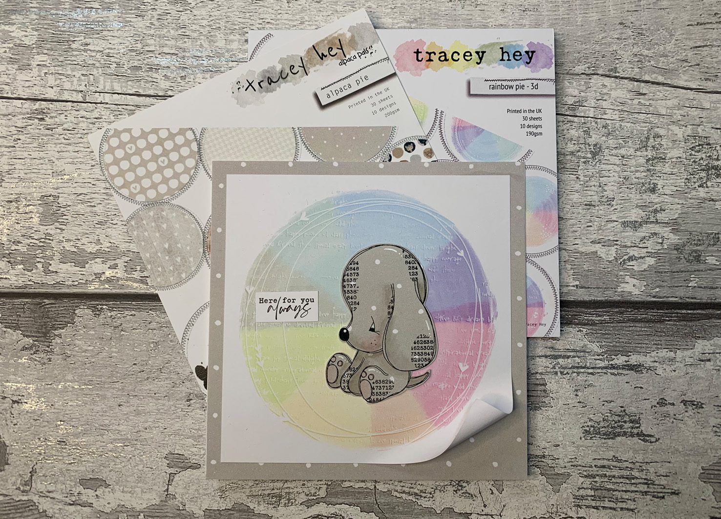 Tracey Hey "Count On Me" A5 Stamp Set - Image 3