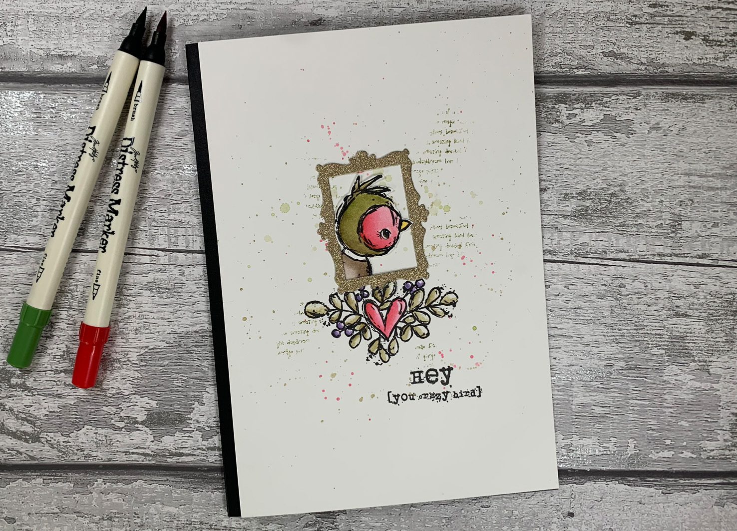 Tracey Hey "Birthday Pheasant" A5 Stamp Set - Image 5