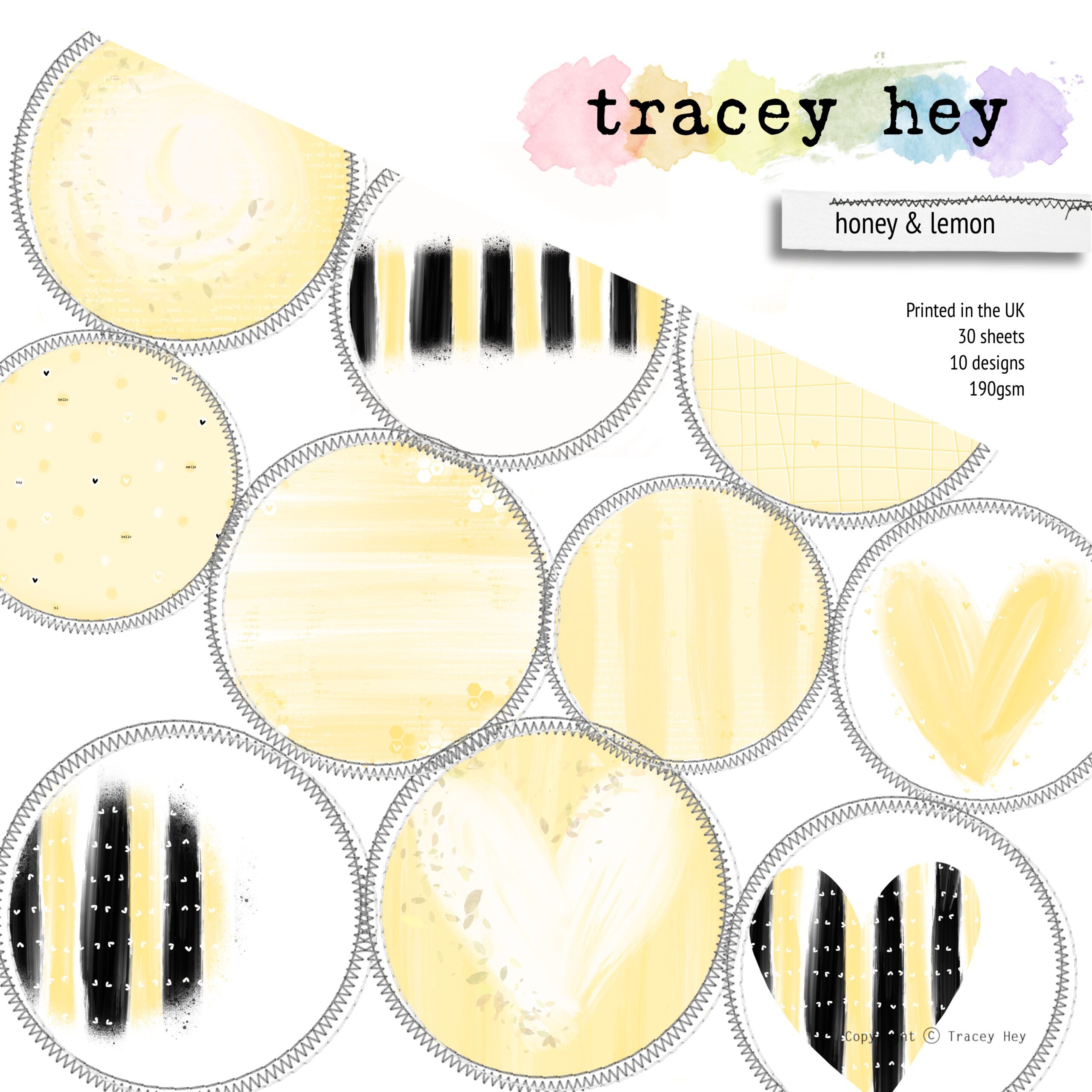 Paper Pad - Honey & Lemon