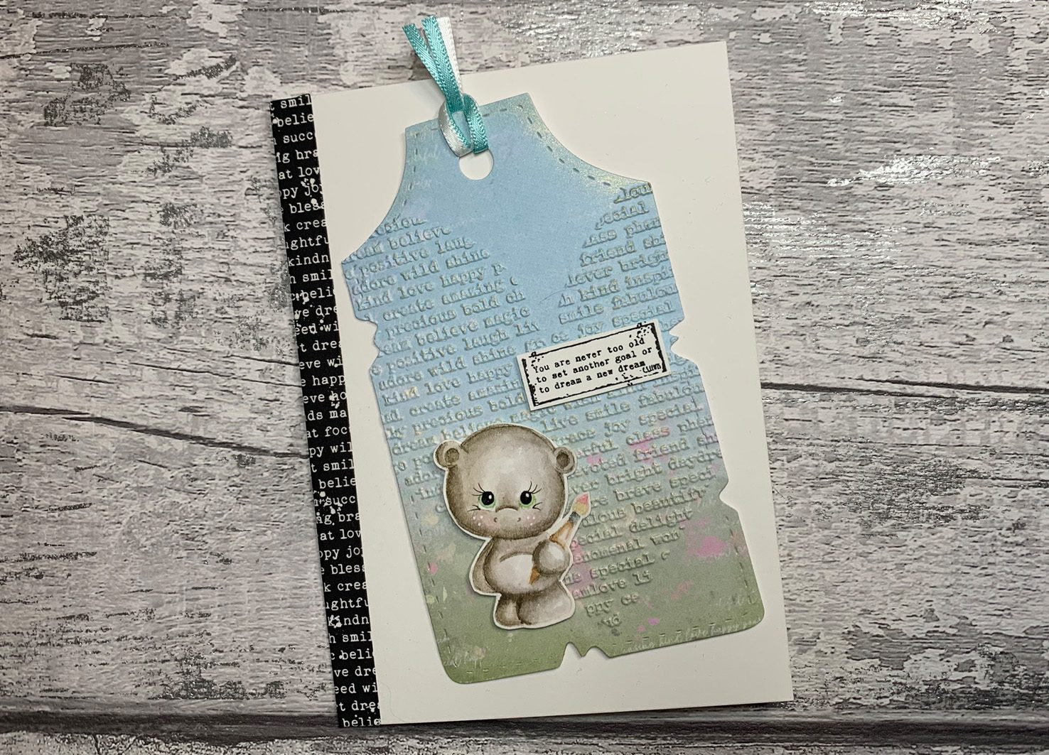 Tracey Hey "Just a Note II" A5 Stamp Set - Image 8