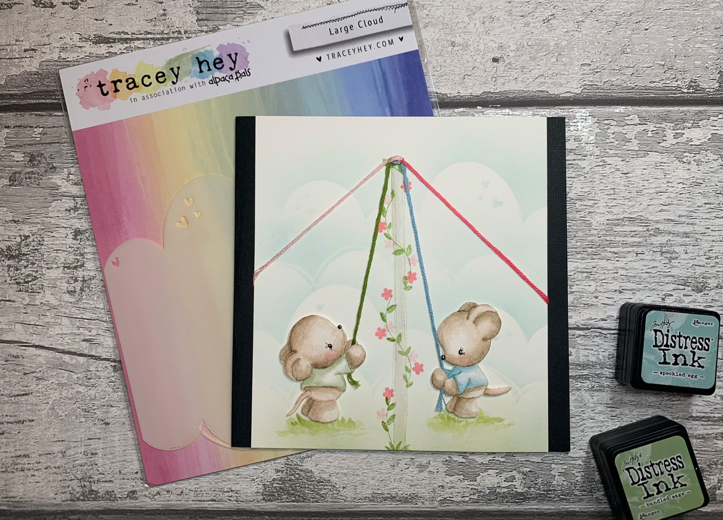 Tracey Hey "Hang in There II" A5 Stamp Set - Image 4
