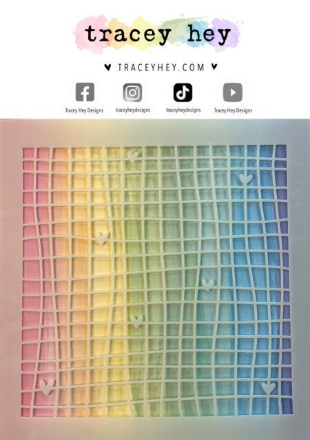 Tracey Hey "Grid" Stencil