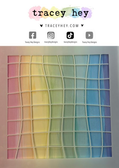 Tracey Hey "Large Grid" Stencil