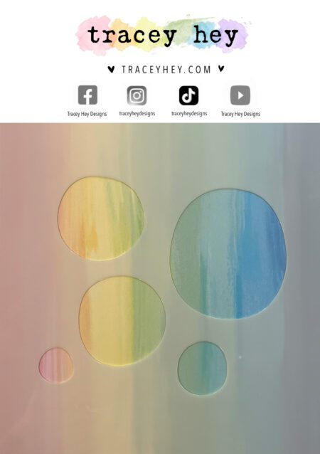 Tracey Hey "Random Circles" Stencil