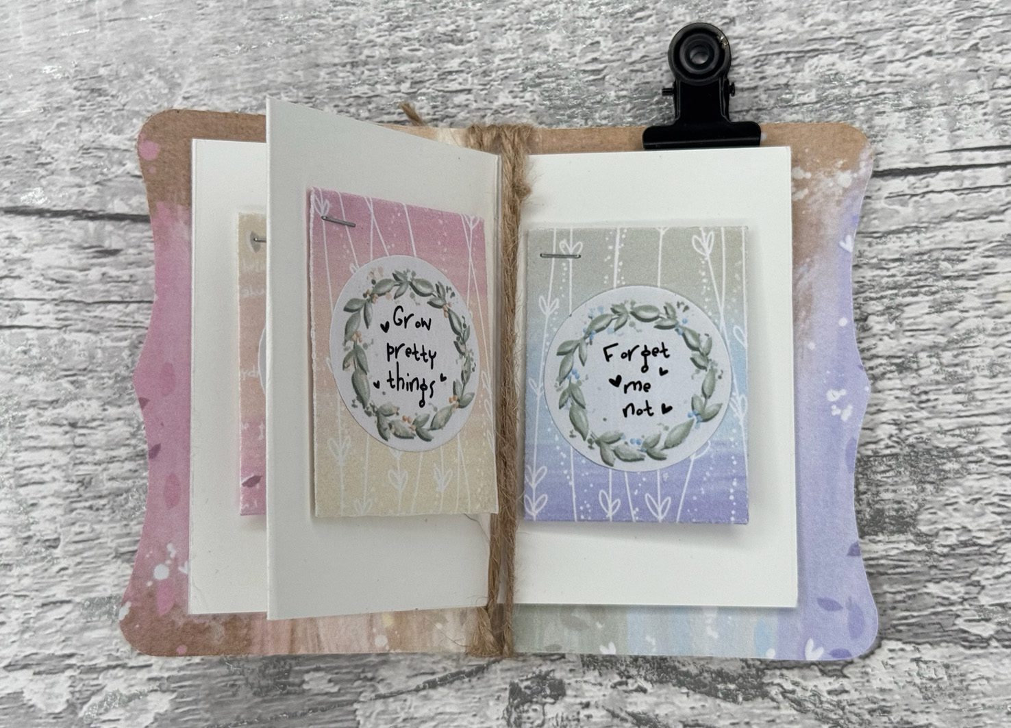 Paper Pad - Seeds of Love - Kraft - Image 3
