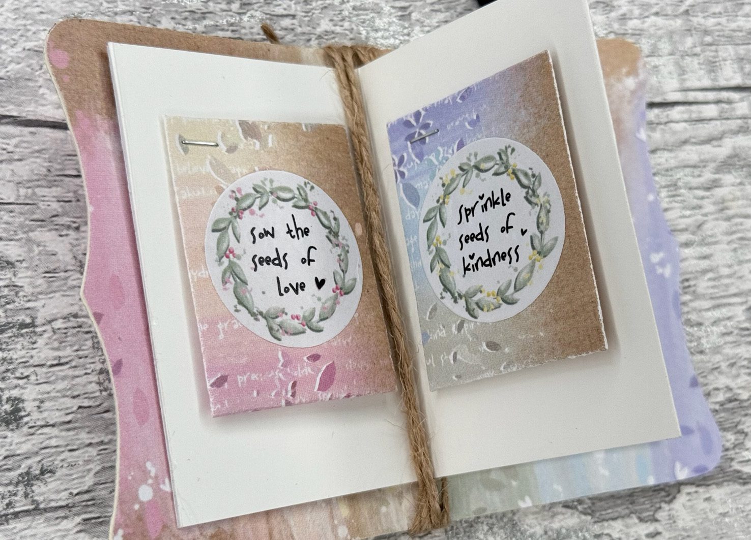 Paper Pad - Seeds of Love - Kraft - Image 4