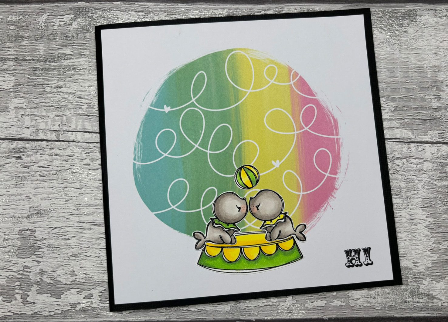 Tracey Hey "Circus" A6 Stamp Set - Image 4