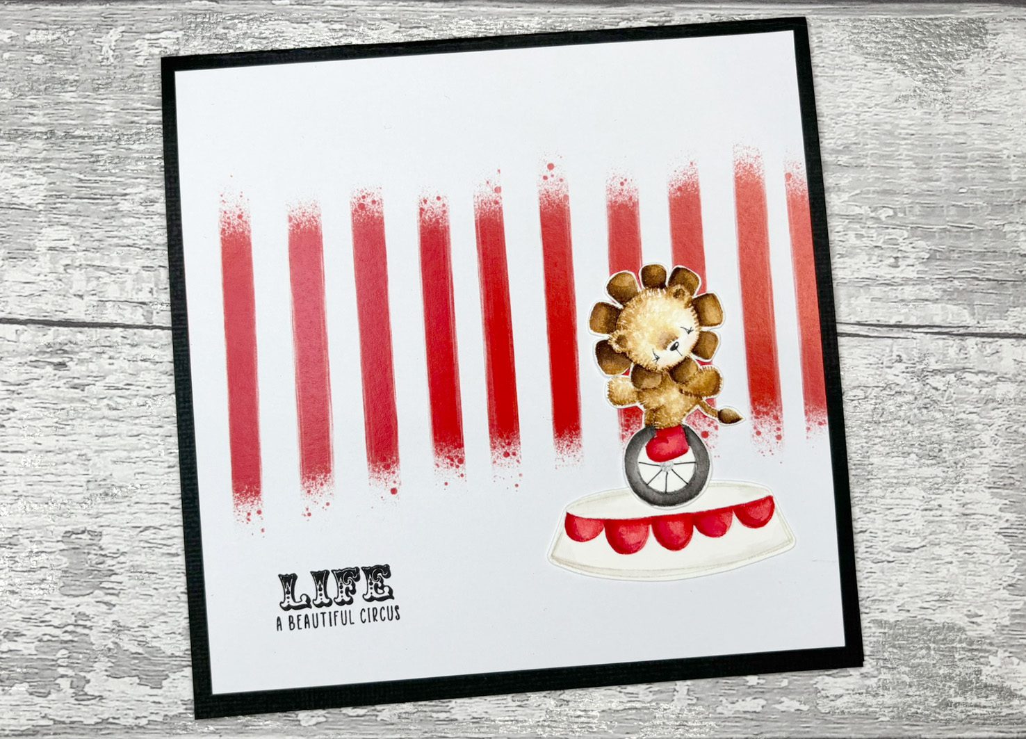 Tracey Hey "Circus" A6 Stamp Set - Image 8