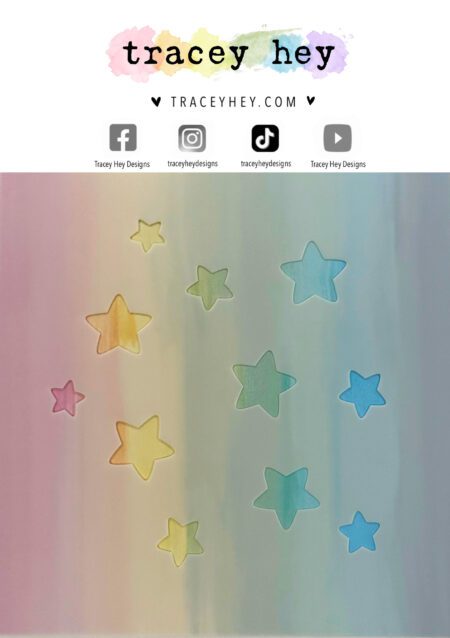 Tracey Hey "Stars" Stencil